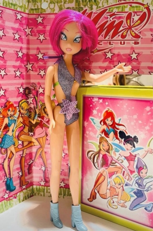 Bambola winx Tecna edizione 2003 2007 Rainbow