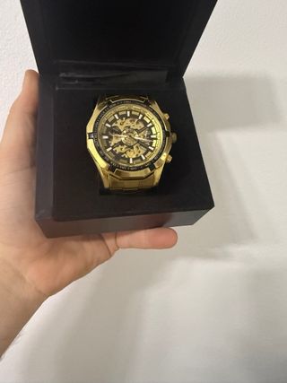 Reloj dorado hombre - automático