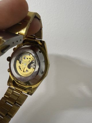 Reloj dorado hombre - automático