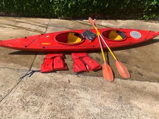 Kayak de dos plazas de travesia