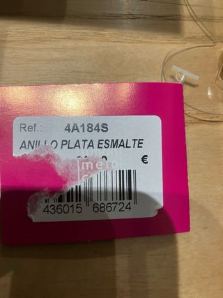 Sortija y pendientes