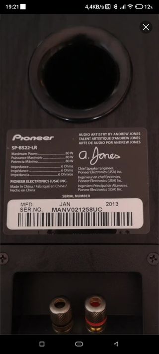 Altavoces Pioneer SP-BS22-LR