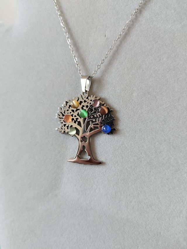 Colgante árbol de la vida 7 chakras