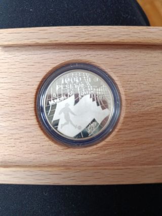 Moneda de 1000 pesetas plata