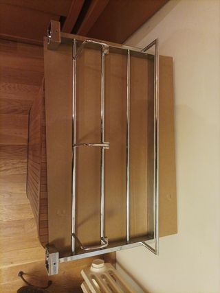 Perchero Baño Metal - Cromado. Anti humedad