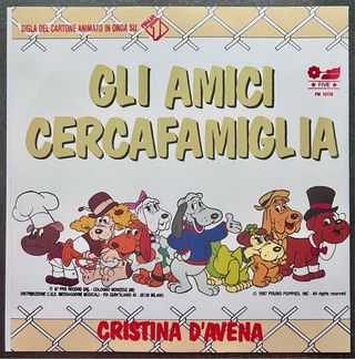 Jem  Gli Amici Cerca Famiglia/Disco 45 Giri 1987