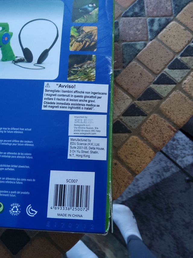 Microfono suoni della natura 