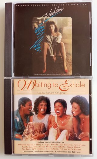 CD'S BSO FLASHDANCE Y WHITNEY HOUSTON