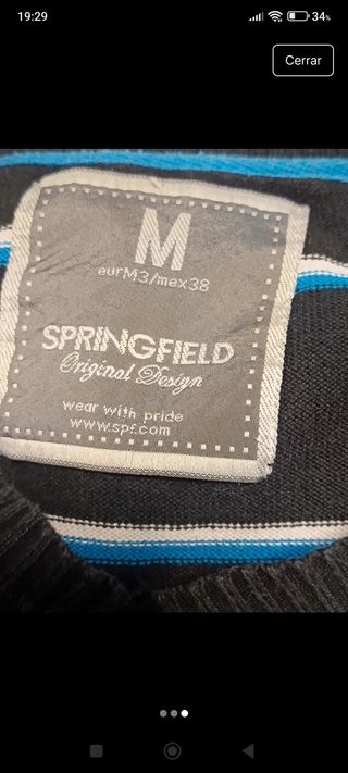 Jersey rayas Springfield M