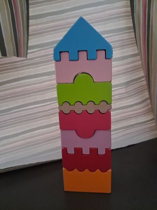 Torre Cubika de madera - 18m+