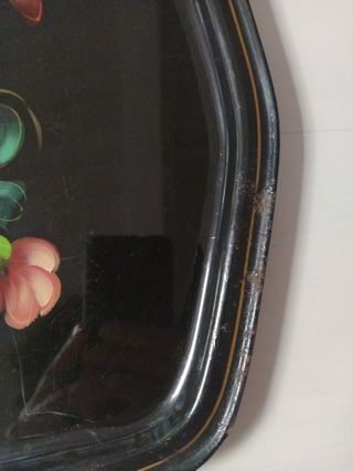 Vassoio made in urrs,dipinto a mano