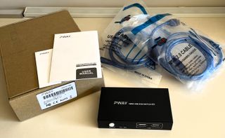 Conmutador KVM 4K HDMI + 2K para 1 Monitor y 2 PC