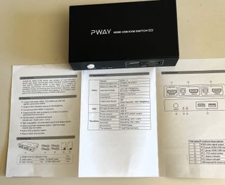 Conmutador KVM 4K HDMI + 2K para 1 Monitor y 2 PC