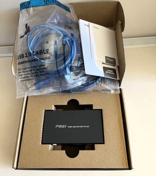 Conmutador KVM 4K HDMI + 2K para 1 Monitor y 2 PC