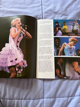 Revista Madonna live con 2 posters 1987