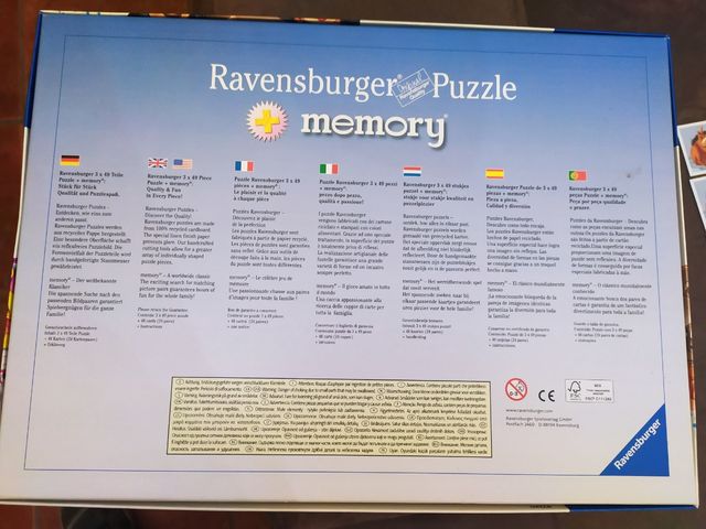 Tre Puzzle Disney Ravensburger