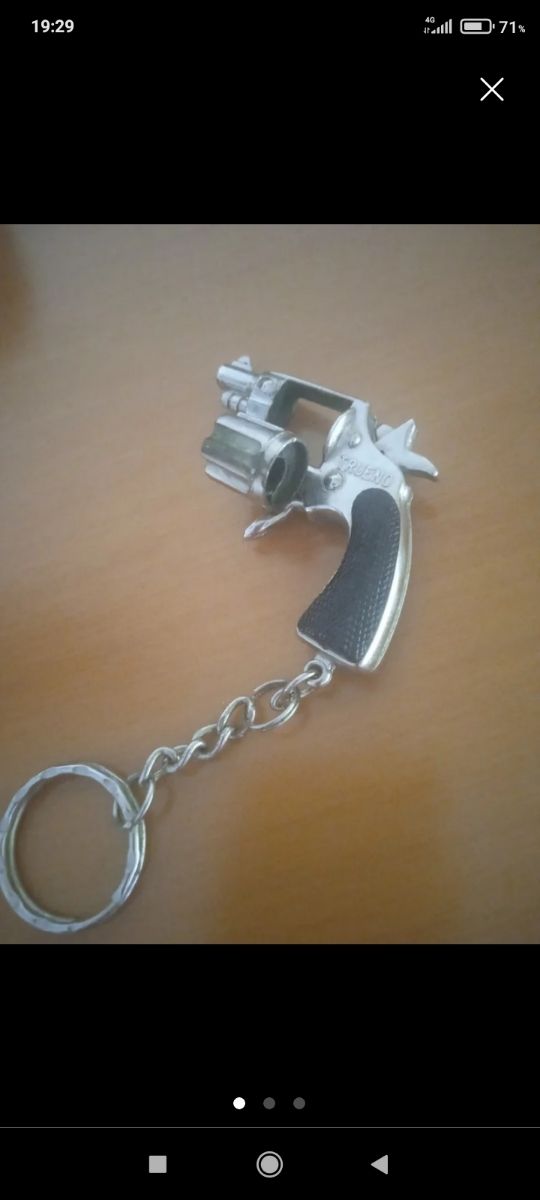 Llavero pequeño.marca trueno.8€