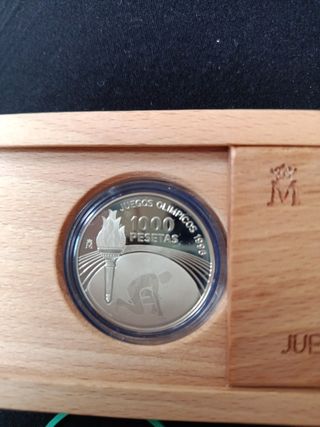 Moneda de 1000 pesetas de plata
