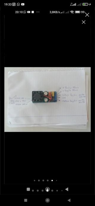 Amplificador clase d 500w