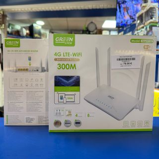 Router 4G LTE-WiFi Green Lyca 300M
