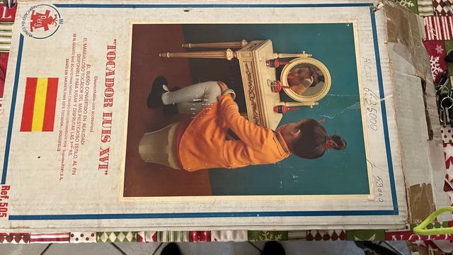 Gioco bimba vintage Postazione trucvo