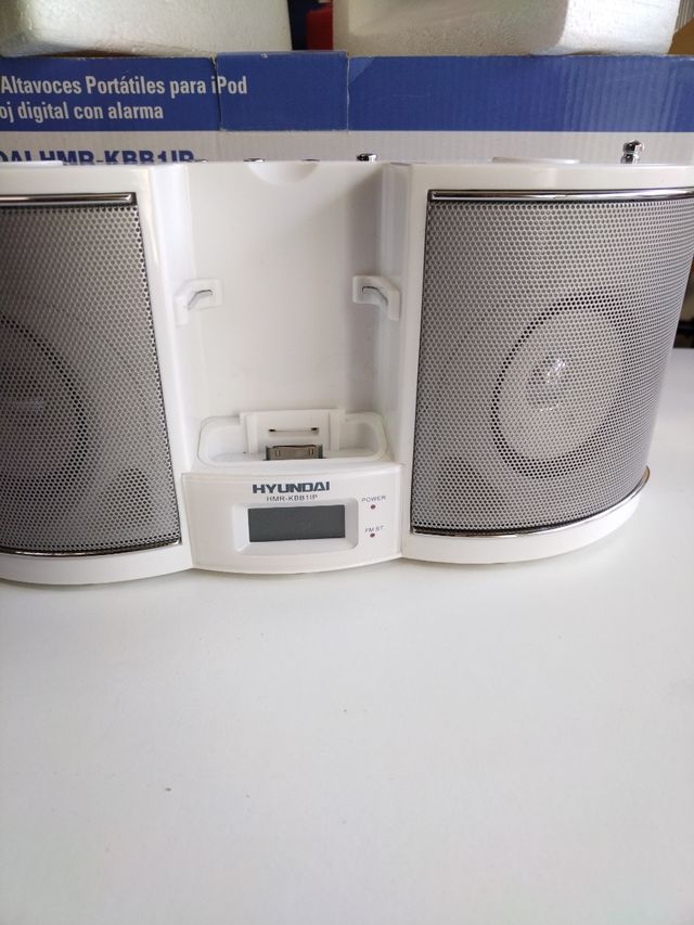 Sistema de altavoces portátiles para ipod radio