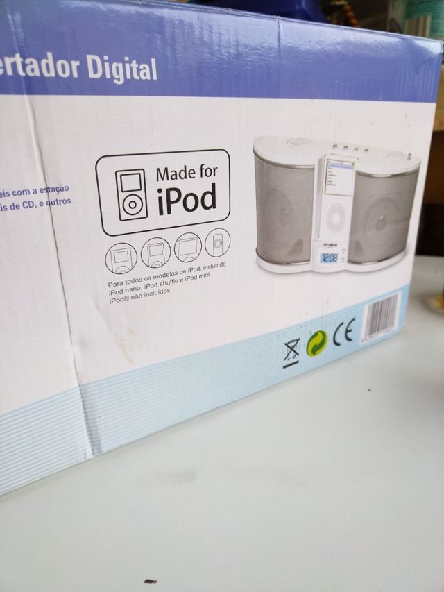 Sistema de altavoces portátiles para ipod radio