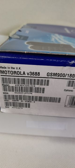 Motorola Custodia originale  Mod V3688