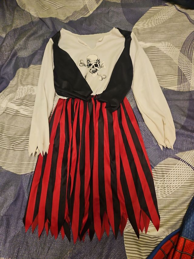 Disfraz pirata niña