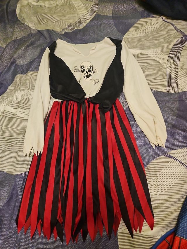 Disfraz pirata niña