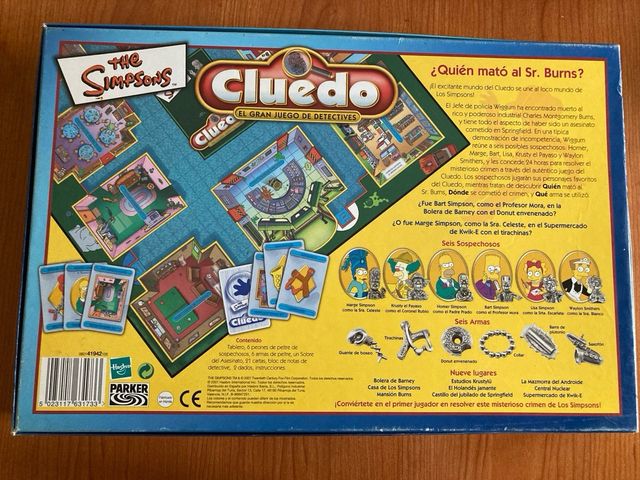 Cluedo The Simpsons 