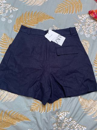 Shorts Zara azules - Talla S