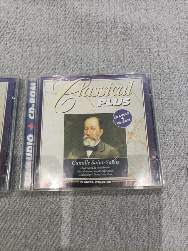 2 CDs Clásica Plus: Saint-Saëns & Debussy