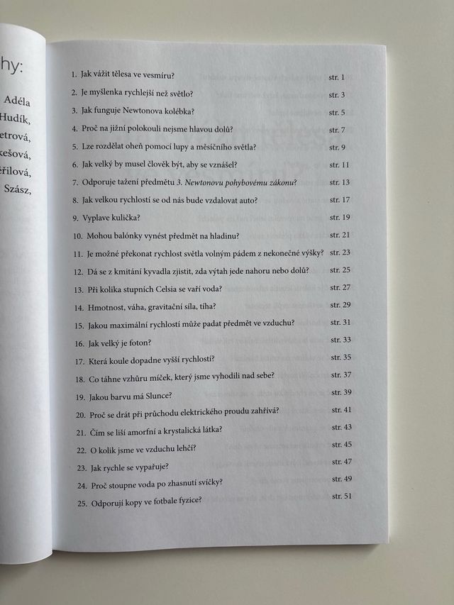 Druha neucebnice fyziky aneb Co jste si prali vedet...