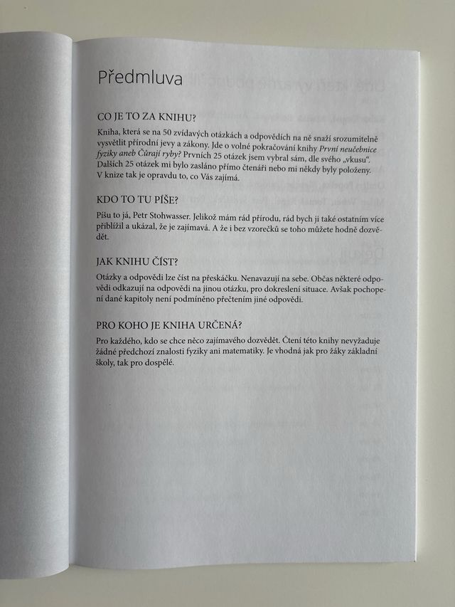 Druha neucebnice fyziky aneb Co jste si prali vedet...