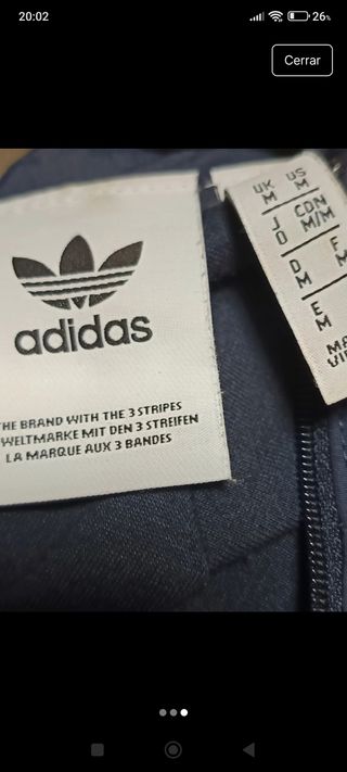 Sudadera Adidas con capucha - M