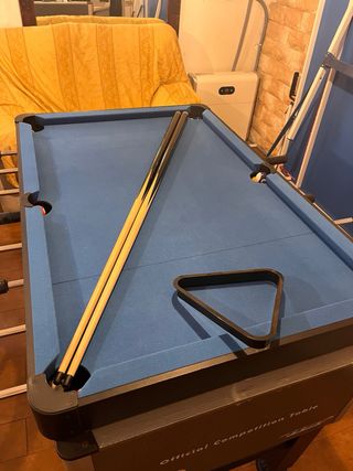 Mesa de billar Americano portatil
