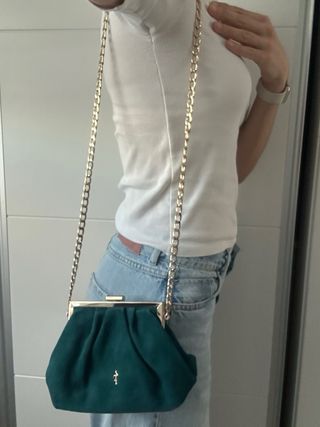 Bolso Membur - Verde petroleo