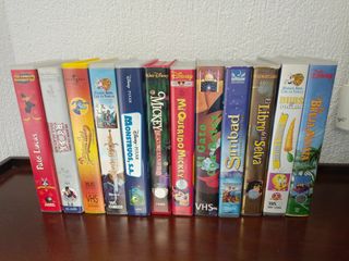 12 Películas infantiles VHS