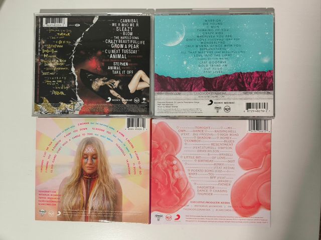 Kesha discografía lote cds