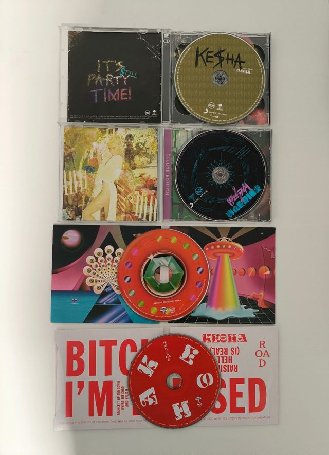 Kesha discografía lote cds