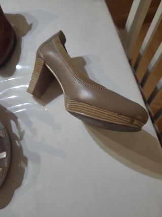 Zapatos mujer cuero