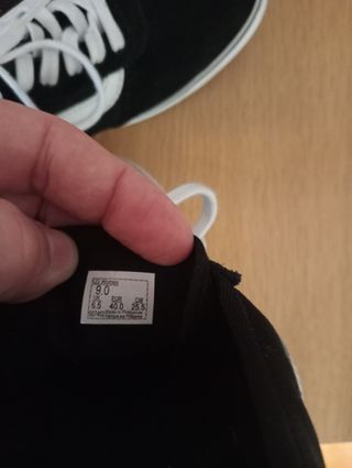 Zapatillas Vans negras