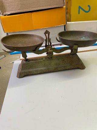 Báscula antigua