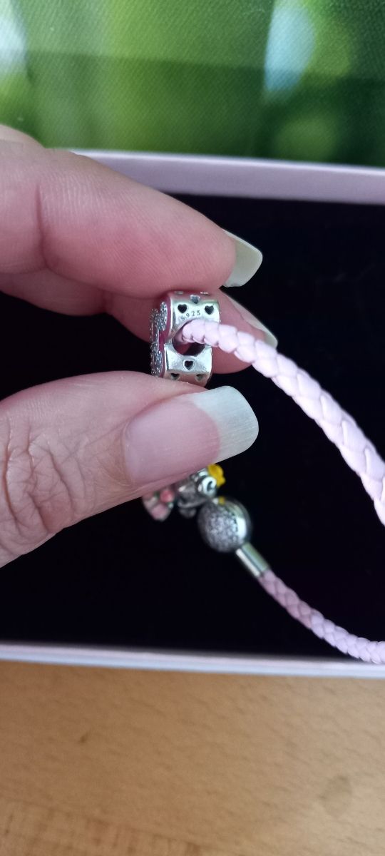 Pulsera infantil plata