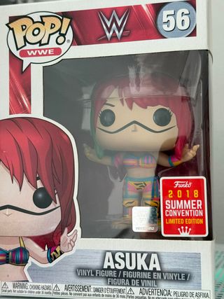 POP Funko WWE: Asuka #56 2018 Summer Convention