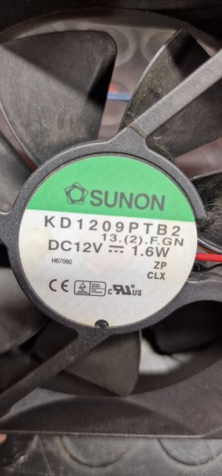 2 Ventole Delta 12V FF0812EHE