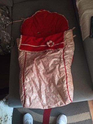 Funda carrito invierno con plástico lluvia