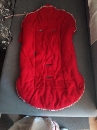 Funda carrito invierno con plástico lluvia