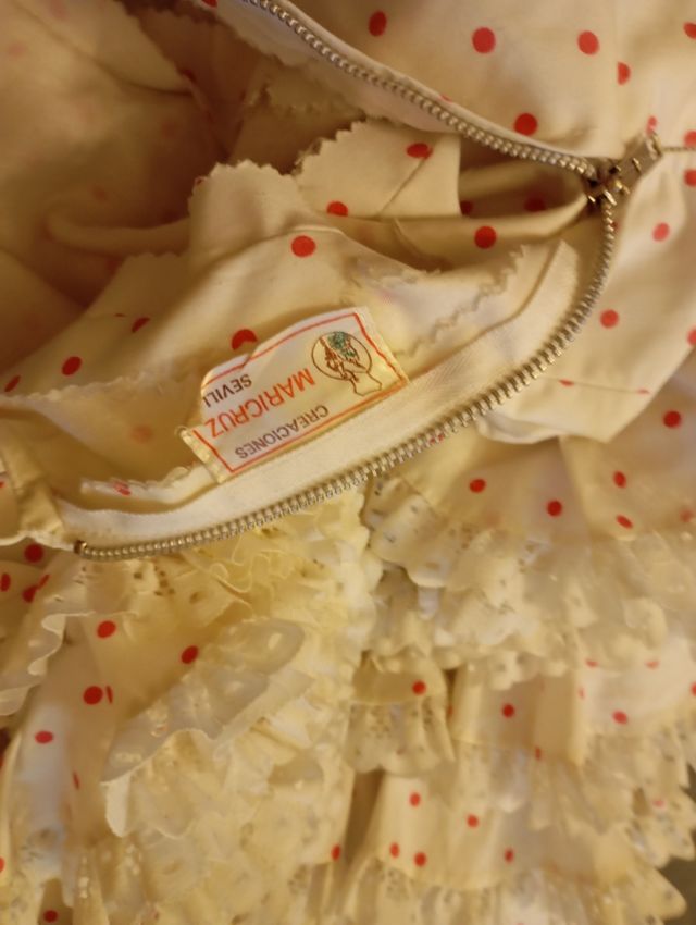 Traje de gitana muy bonito